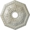 Ekena Millwork Nottingham Ceiling Medallion (Fits Canopies up to 4 5/8"), 18"OD x 3 1/2"ID x 1 1/2"P, Flash Blue CM18NTFBS - alternate 1